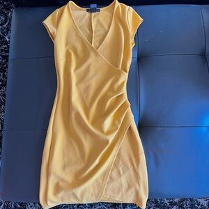 Joe & Elle Mustard Mini Dress